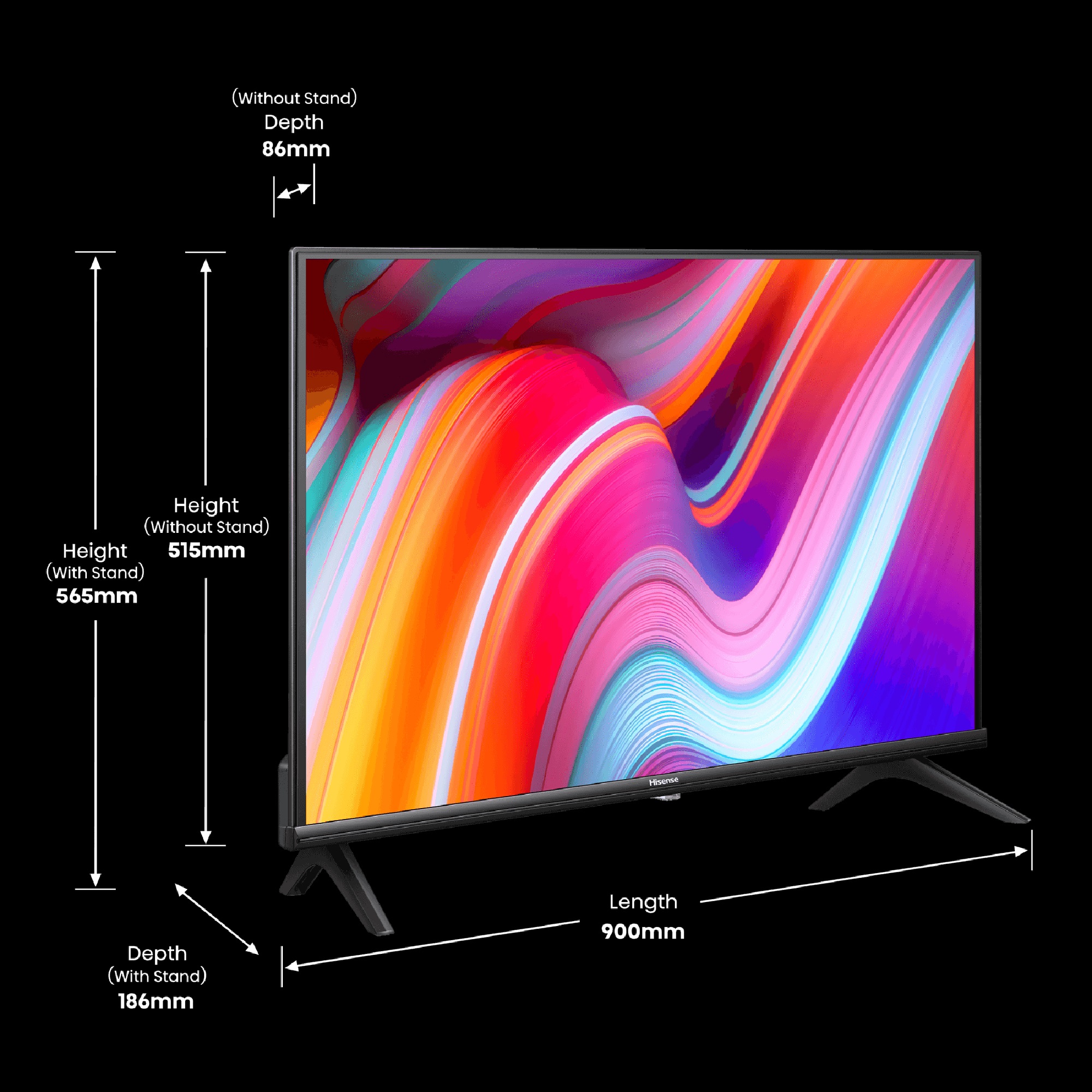Телевизор LED Hisense 40A4K FullHD Smart TV
