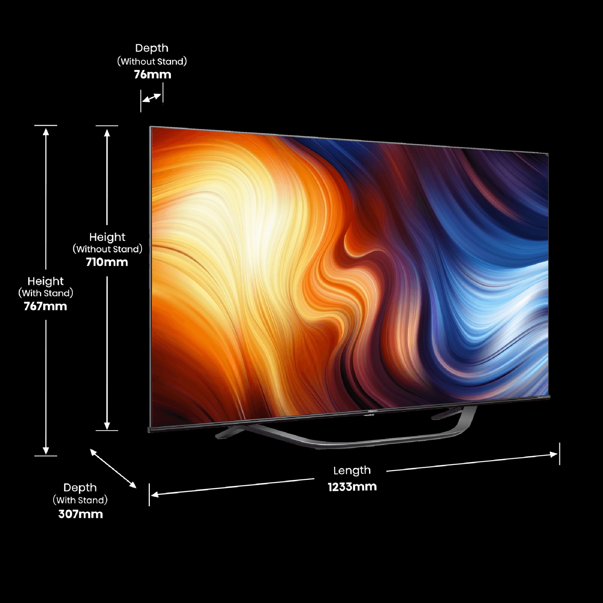 Телевизор QLED Hisense 55U7HQ 4K Smart TV