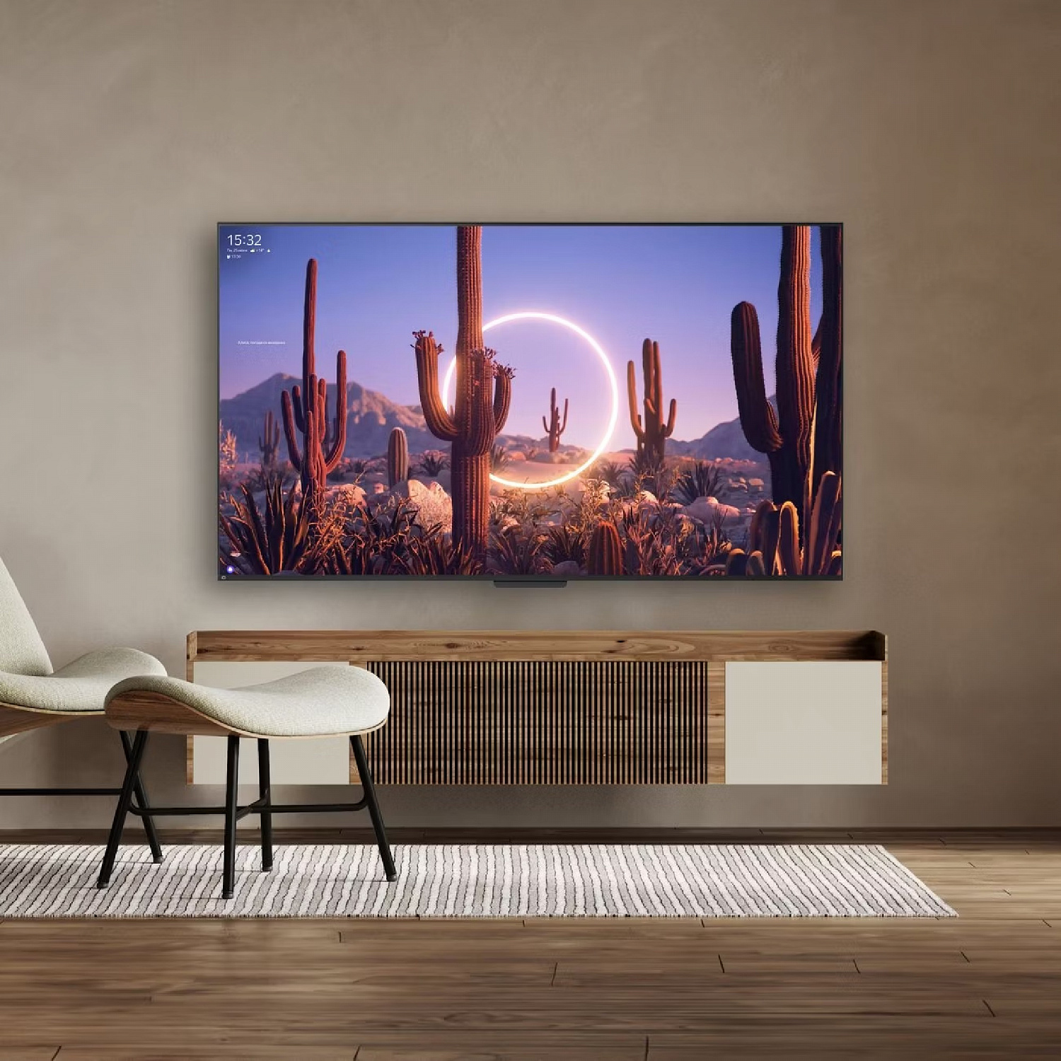Телевизор QLED Яндекс ТВ Станция Про с Алисой 65 4K UHD YNDX-00102