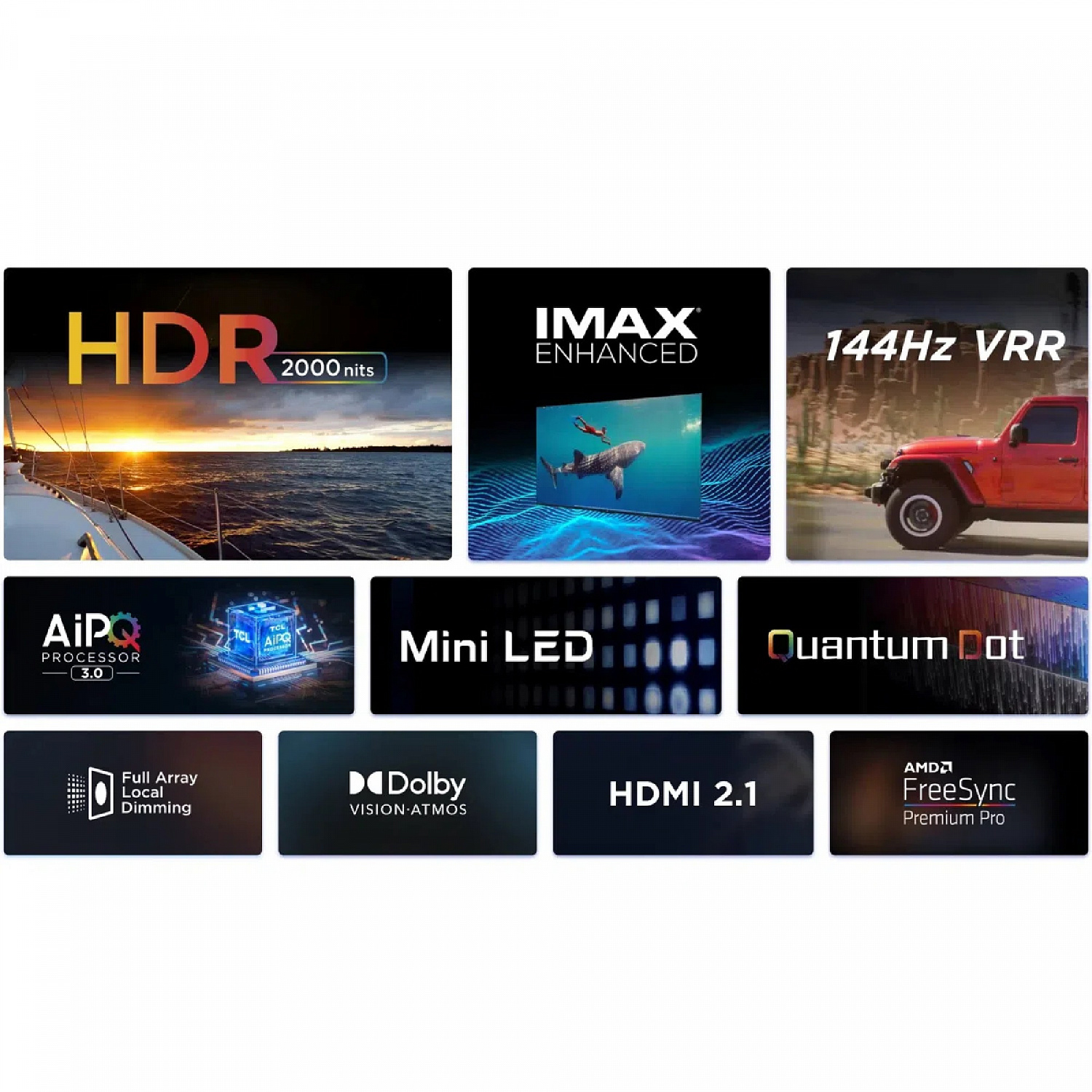 Телевизор QD-Mini LED TCL 85C845
